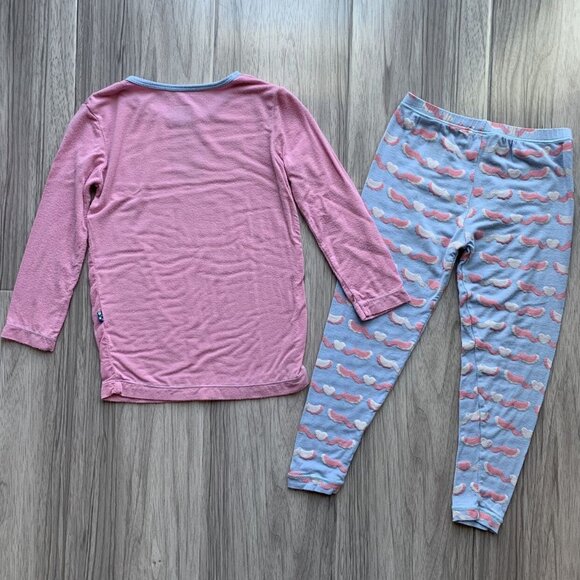 Kickee Pants Let's Cuttle Pajama Set - Picture 7 of 11